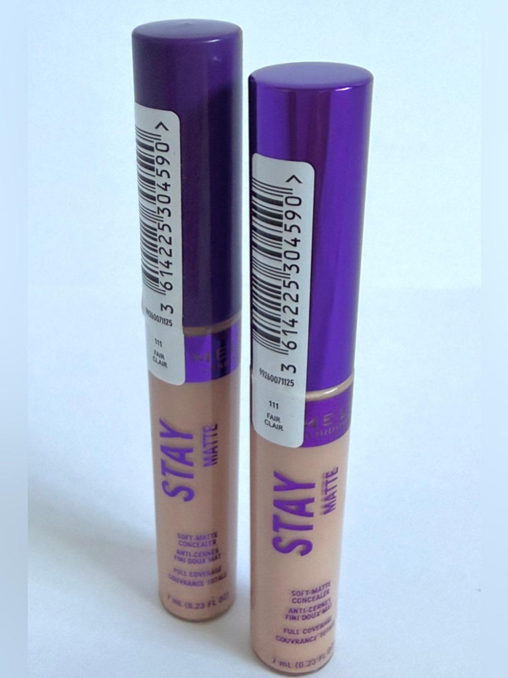 NWT~ Set of 2 Rimmel Stay Matte Full Coverage 24 Hour Concealer